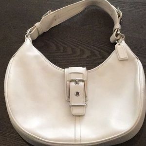 COACH handbag. Winter white.